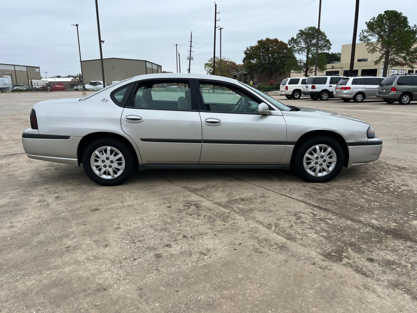 2005 SILVER /gray Chevrolet Impala Base (2G1WF52E459) with an 3.4L V6 OHV 12V engine, 4-Speed Automatic Overdrive transmission, located at 14700 Tomball Parkway 249, Houston, TX, 77086, (281) 444-2200, 29.928619, -95.504074 - Photo#7